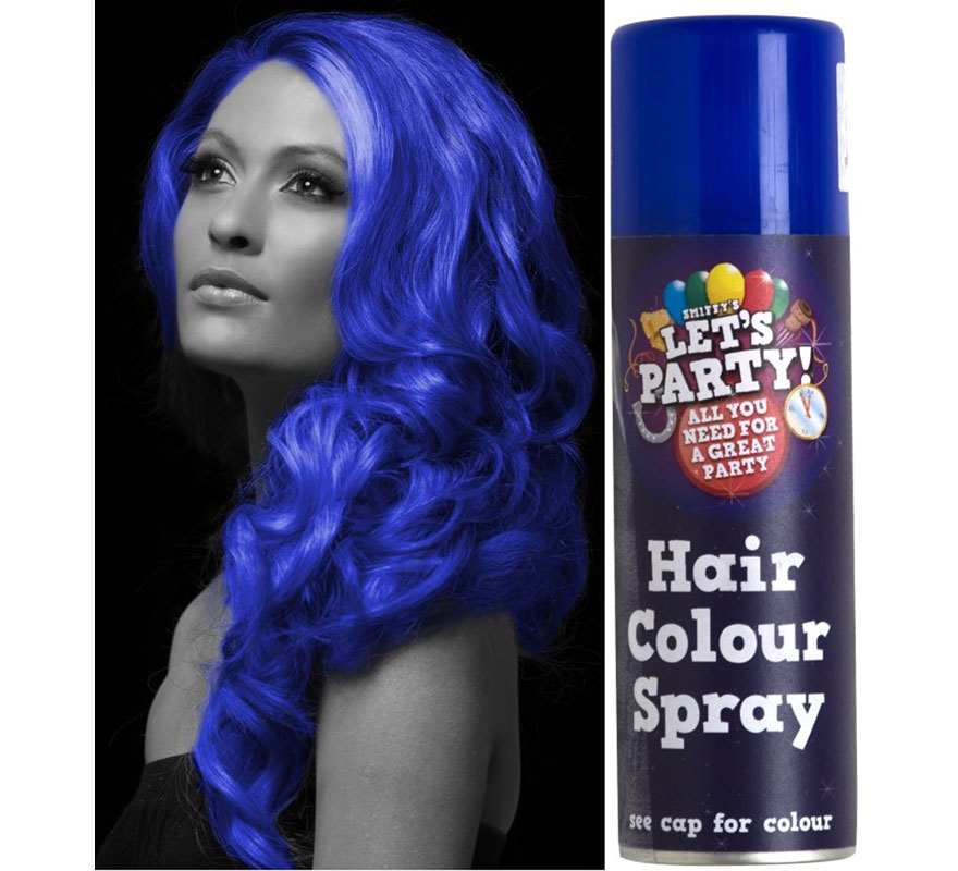 Imagen D Tinturas D Cabello | spray de pintura para cabello color azul 125 ml Imagen D Tinturas D Cabello | spray de pintura para cabello color azul 125 ml