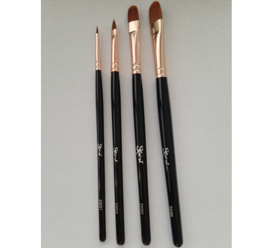 Pinceles Profesionales Hake Juego De (1 Pulgada), Pelo De