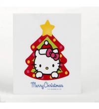 Pegatina decoración ventana de 10 cm. de Hello Kitty. Pegatina decoración ventana de 10 cm. de Hello Kitty.